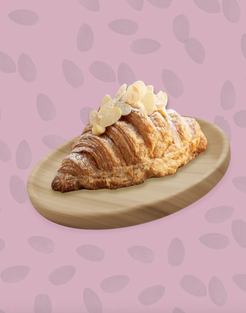 Almond croissant