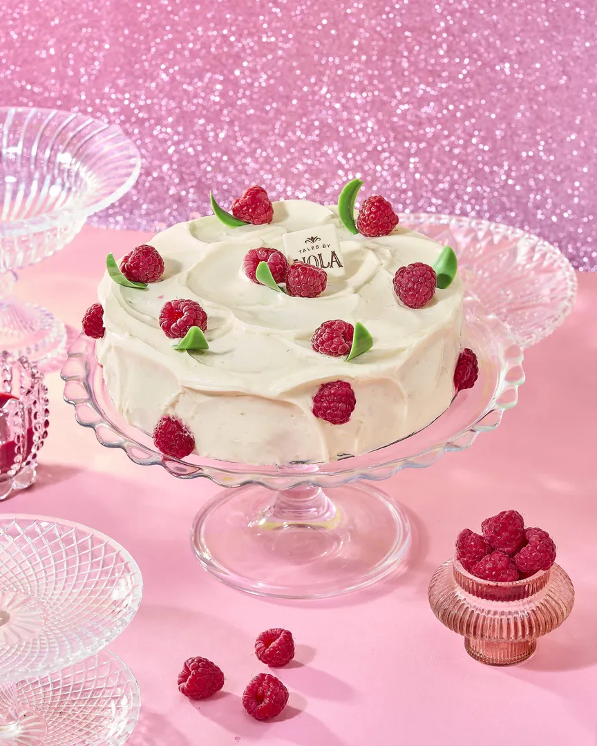 Raspberry Vanilla Cake