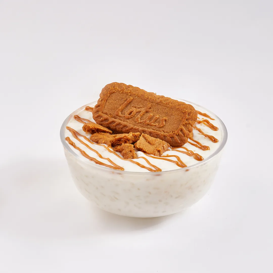 Rice Pudding with Lotus.