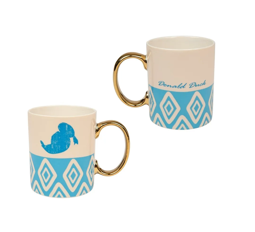 Donald Duck Gold Handle Mug