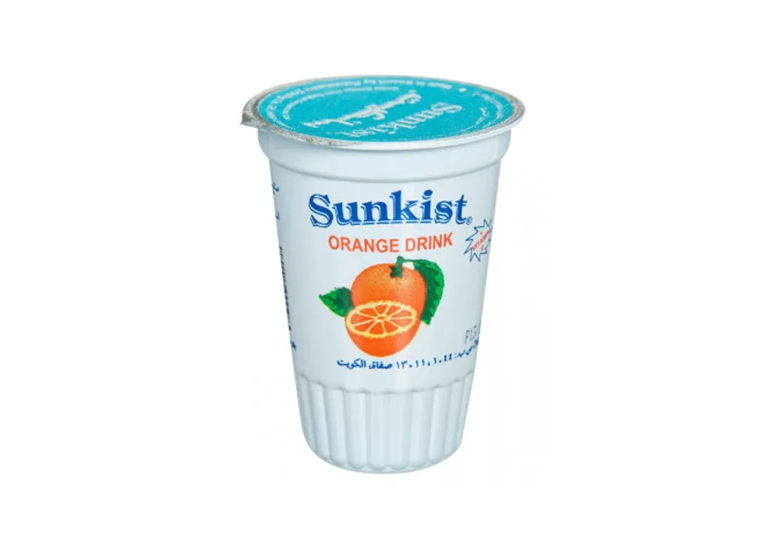 Sunkist Orange Flavored Drink 200ml x 36 Cups