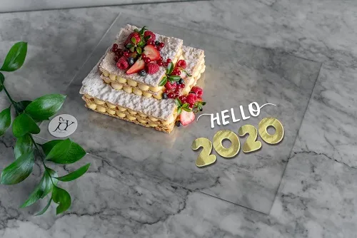 NEW YEAR Mille Feuille Cake