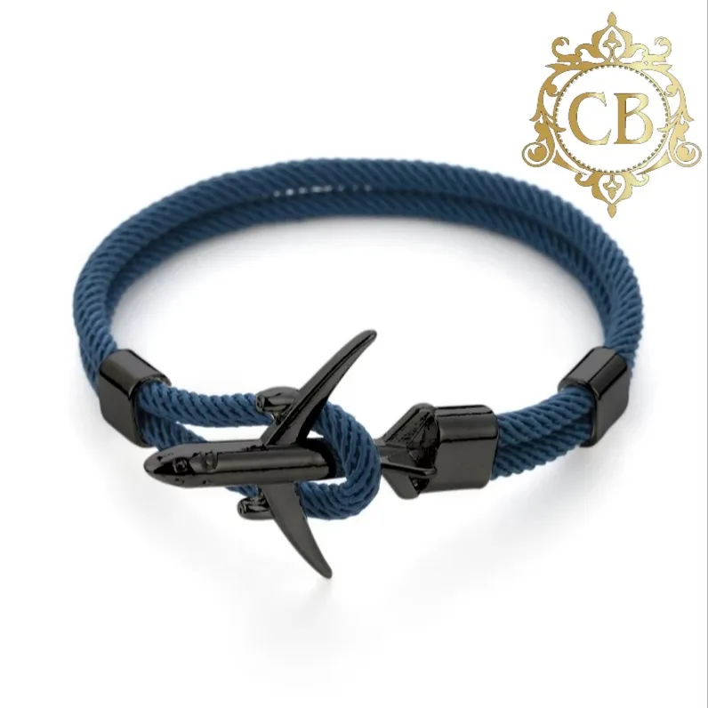 Airplane Blue Bracelet
