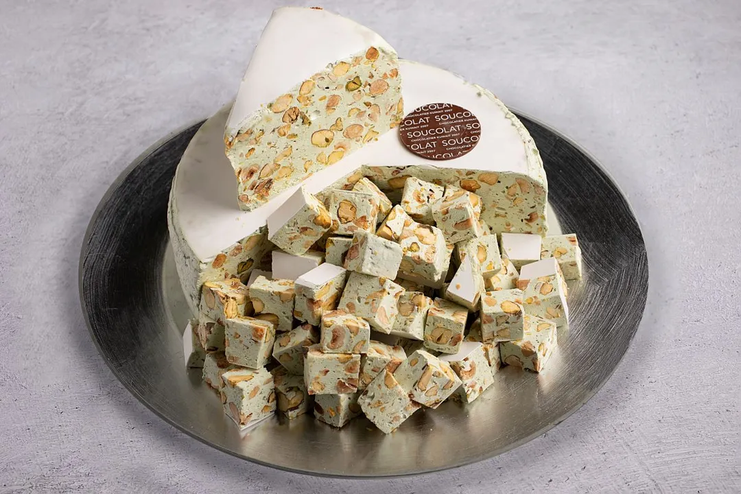 Pistachio Nougat Cake - Medium Tray