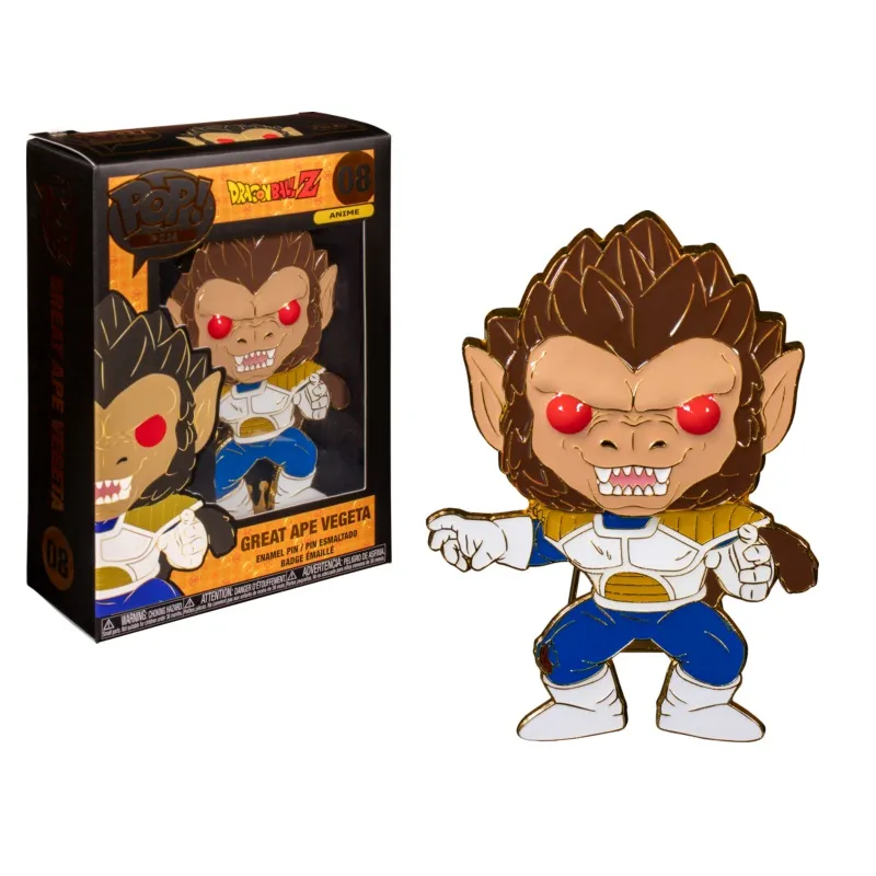 Funko Pop! Pins Dragon Ball Z - Great Ape Vegeta (Damage Box)
