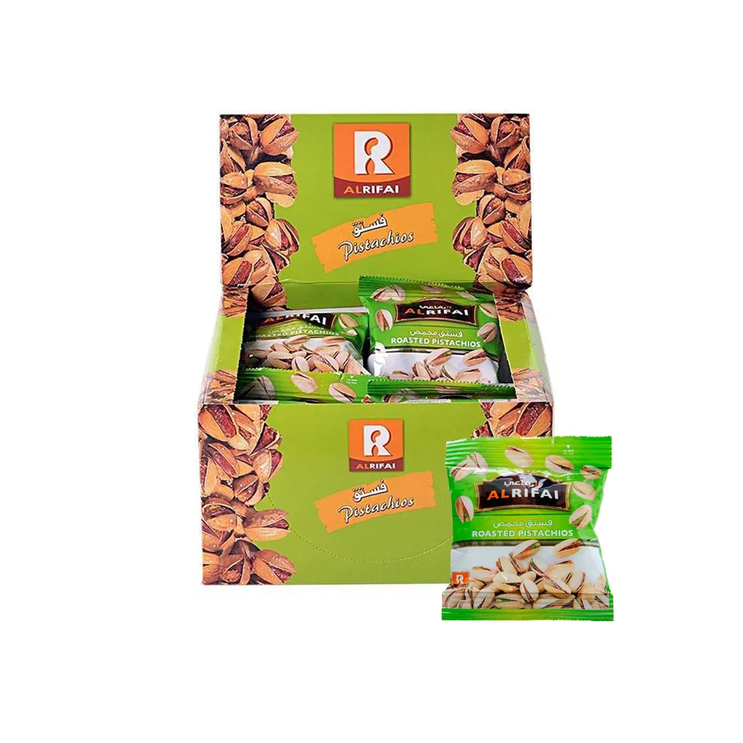 Alrifai Roasted Pistachios 24 Pieces x 25g