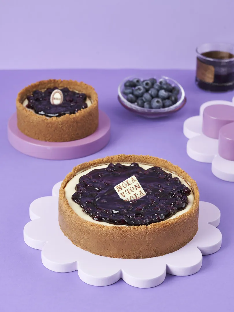 Blueberry cheesecake