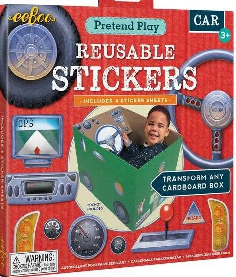 Car Pretend Play Stickers