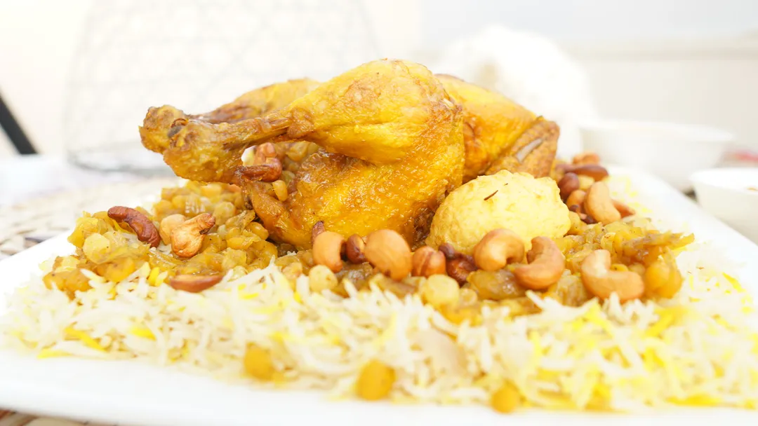 وجبة دجاج محشي