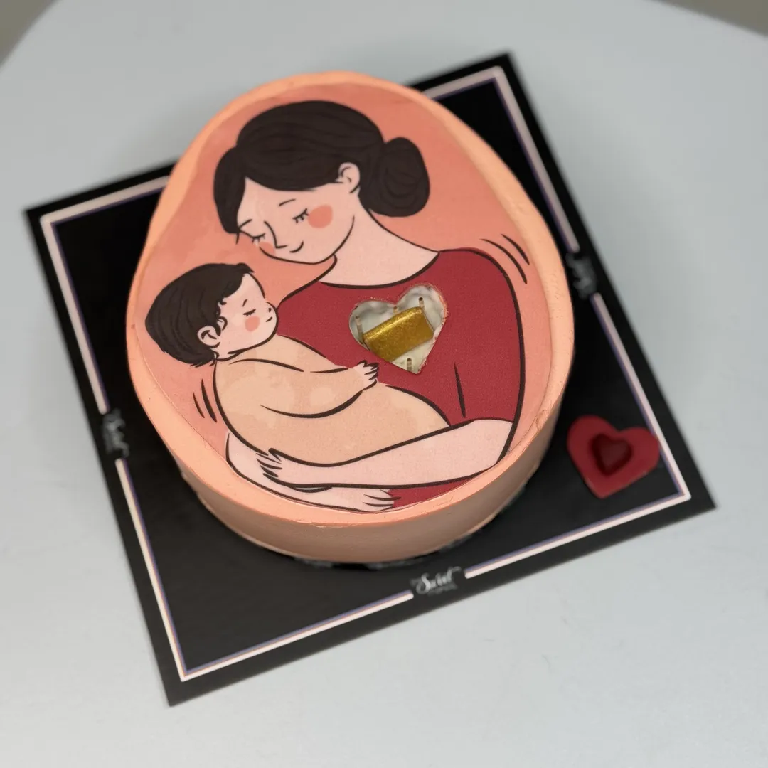 My Mother Heart is Gold Cake