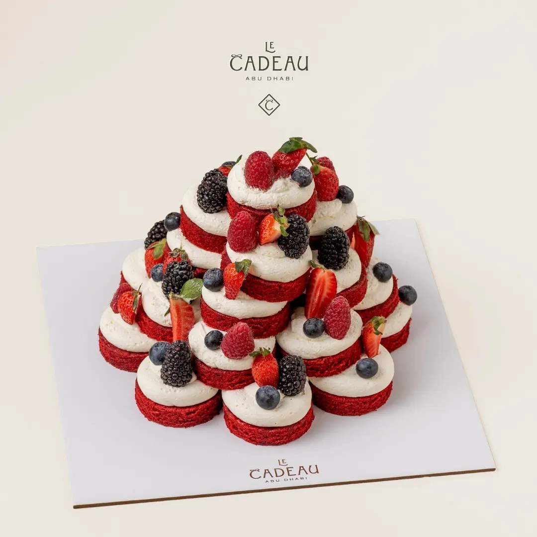 Red Velvet Cake Tower