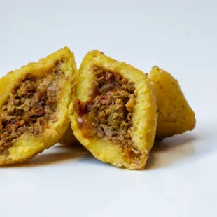 Frozen Kebba Potato with Meat and Zerishk