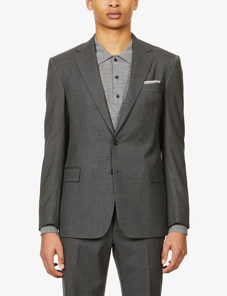 Ralph Lauren Purple Label Single-Breasted Slim-Fit Straight Wool Suit