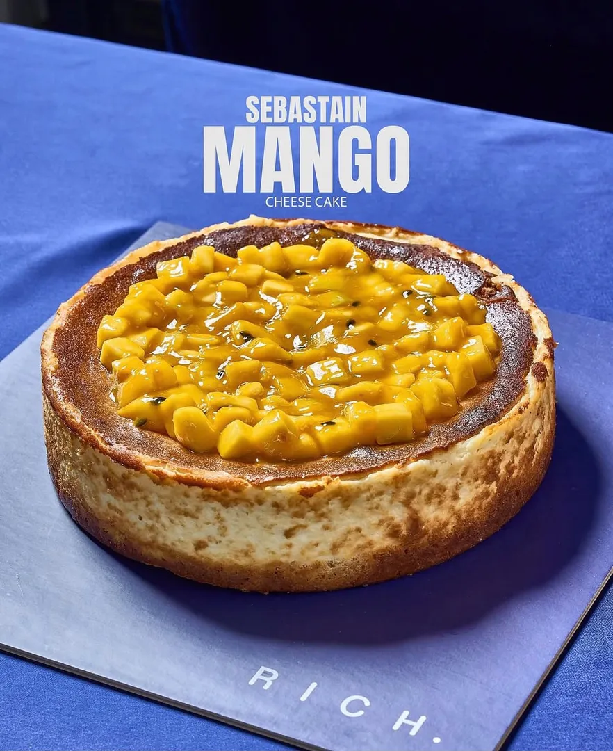 sebastain mango cheese cake