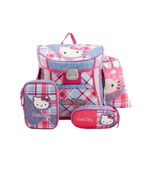 Hello Kitty 4 PCS Backpack Bag Set