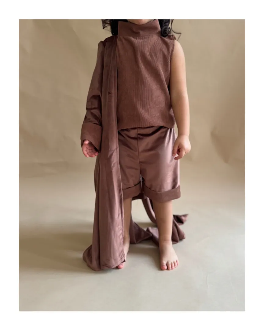 Set of Three- Taupe Brown