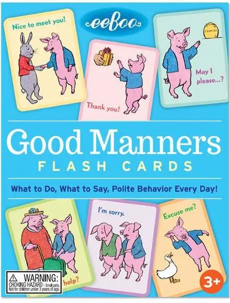Good Manners-Conversation Cards