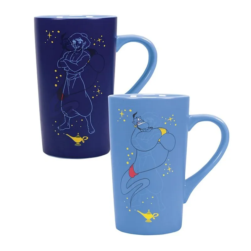 Aladdin & Genie Heat change Mug