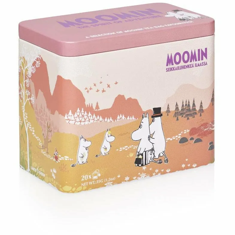 Moomin tea bag in a tin