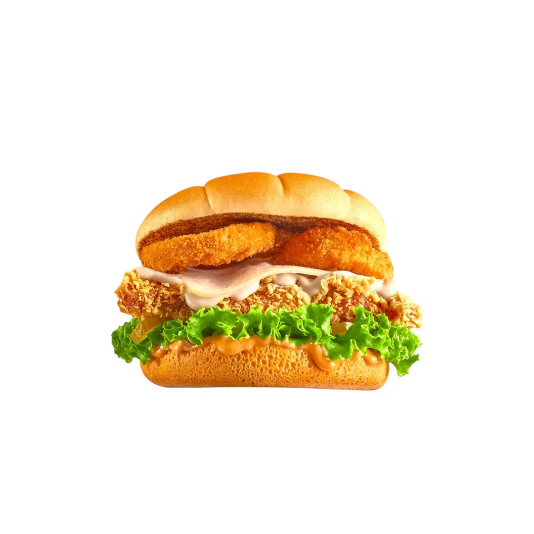 Chicken Onion Burger