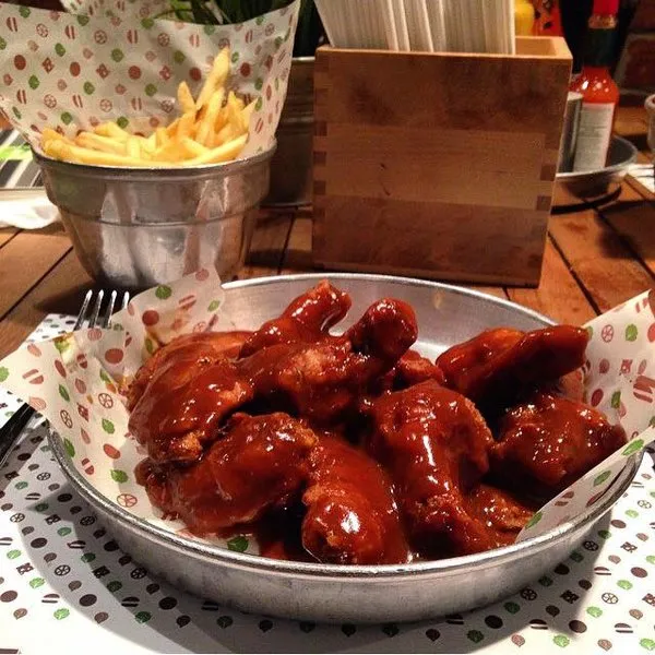 Tangy BBQ Wings