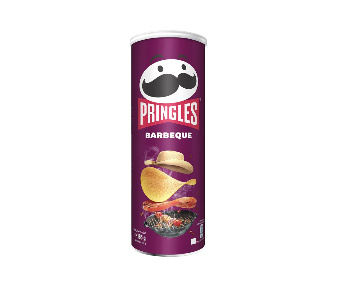 Pringles Chips with Barbeque Flavor 165g