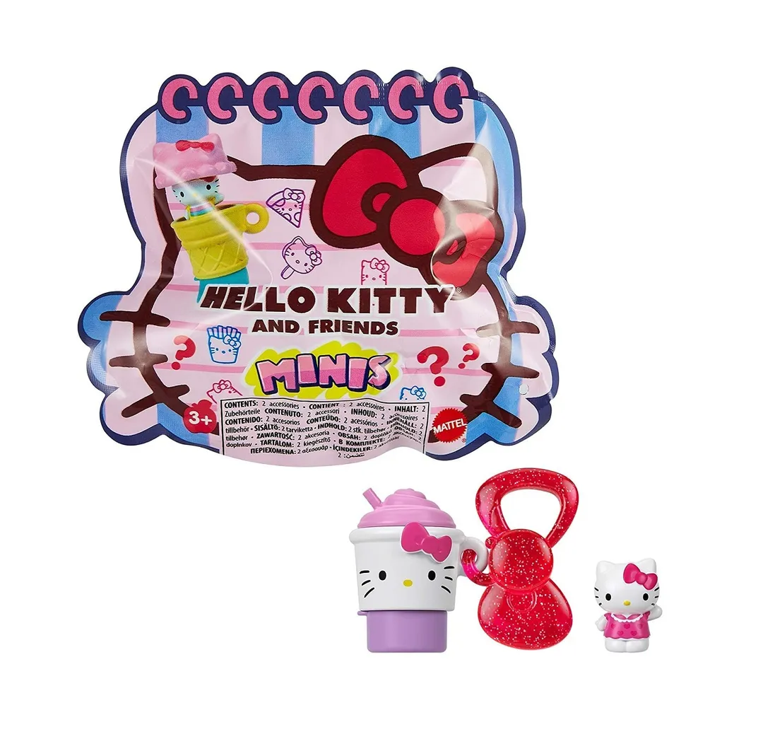Hello Kitty & Friends Surprise Blind Bag Mini Figures (Selected in Random)
