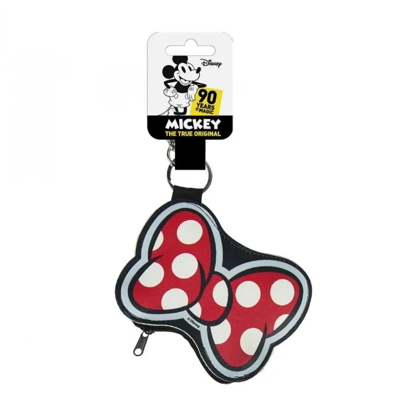 Minnie Mouse Bow Purse Keyring
