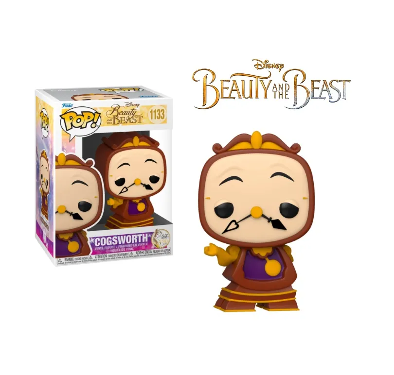 Funko POP! Beauty & The Beast - Cogsworth
