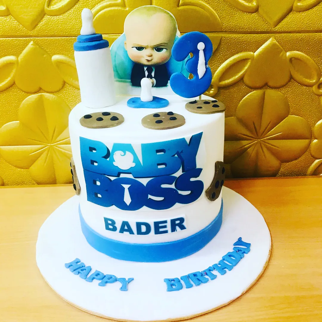 baby boss cake#