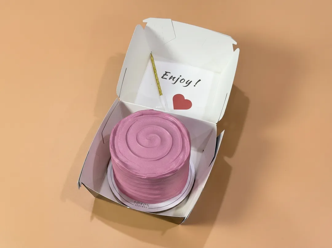 Pink Swirl cake