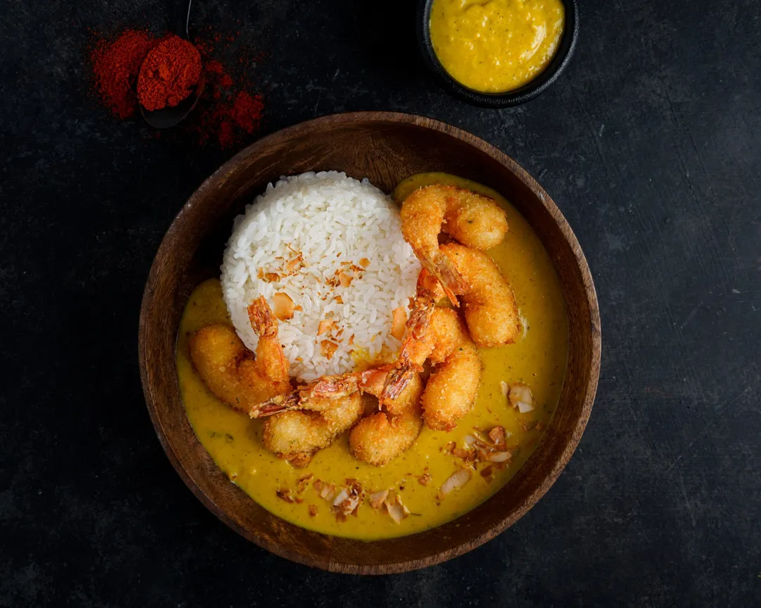 Shrimp Coco Curry W/ Rice