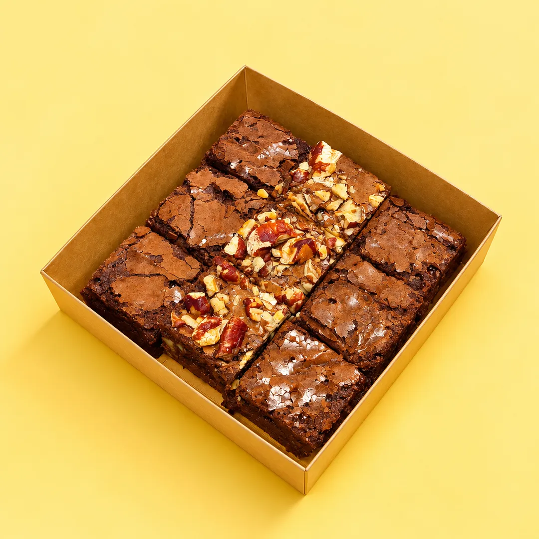 Pecan brownie bites