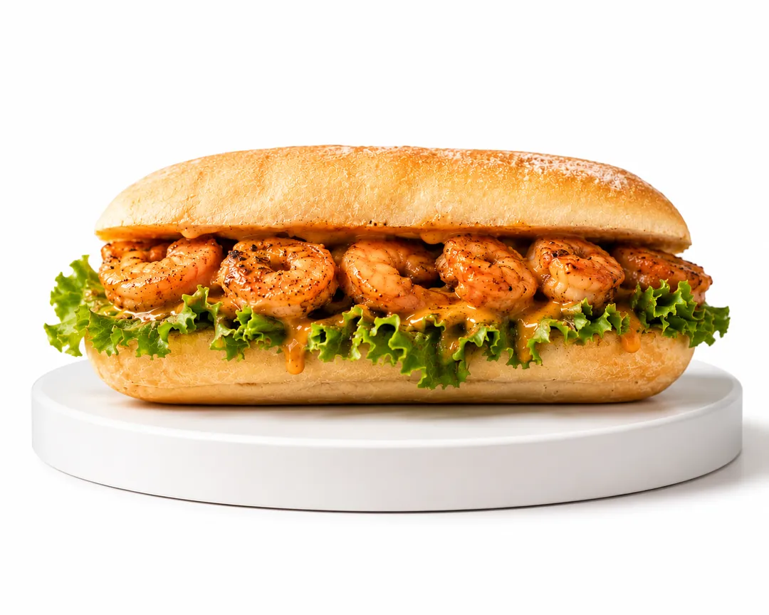 Shrimp Fire Sandwich