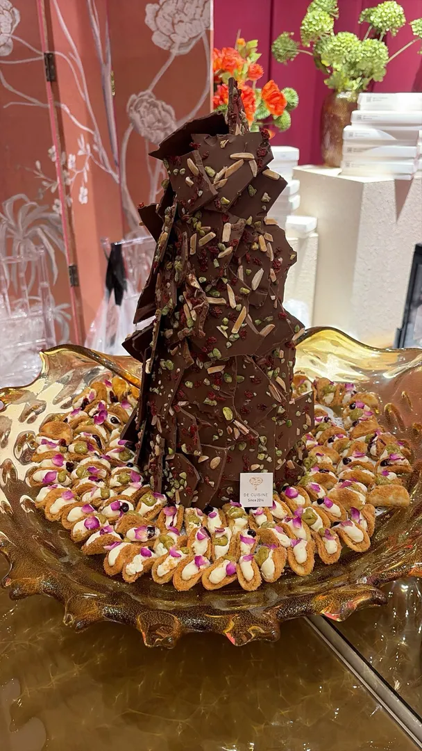 Mini Chocolate Taco Tower