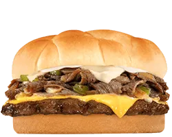 CHEESE STEAK BURGER