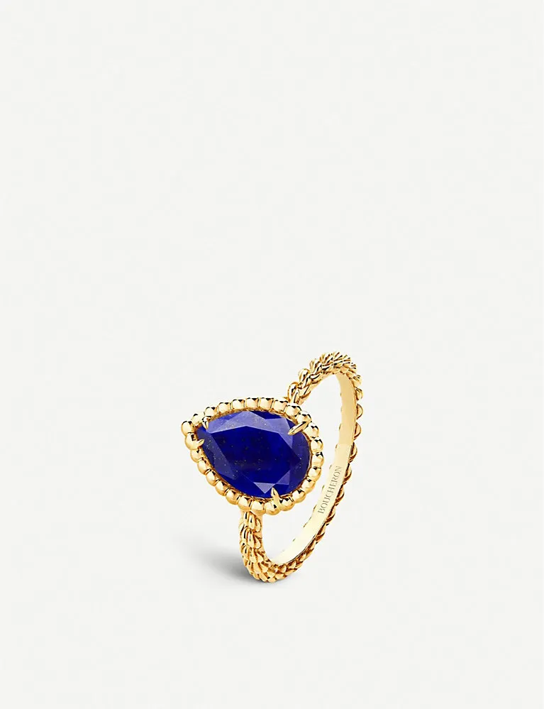Boucheron Serpent Bohème 18Ct Yellow-Gold And 1.60Ct Lapis Lazuli Ring