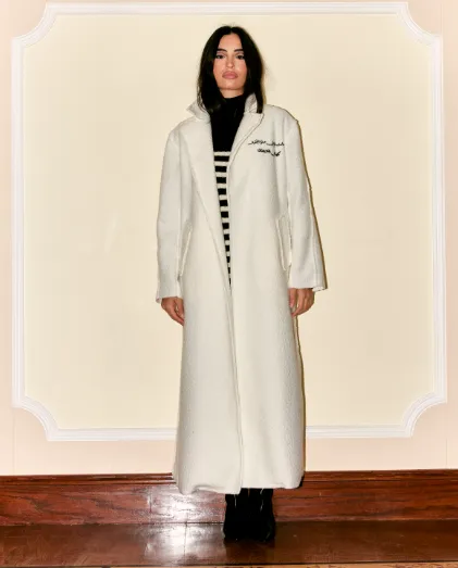 the poem blazer ivory
