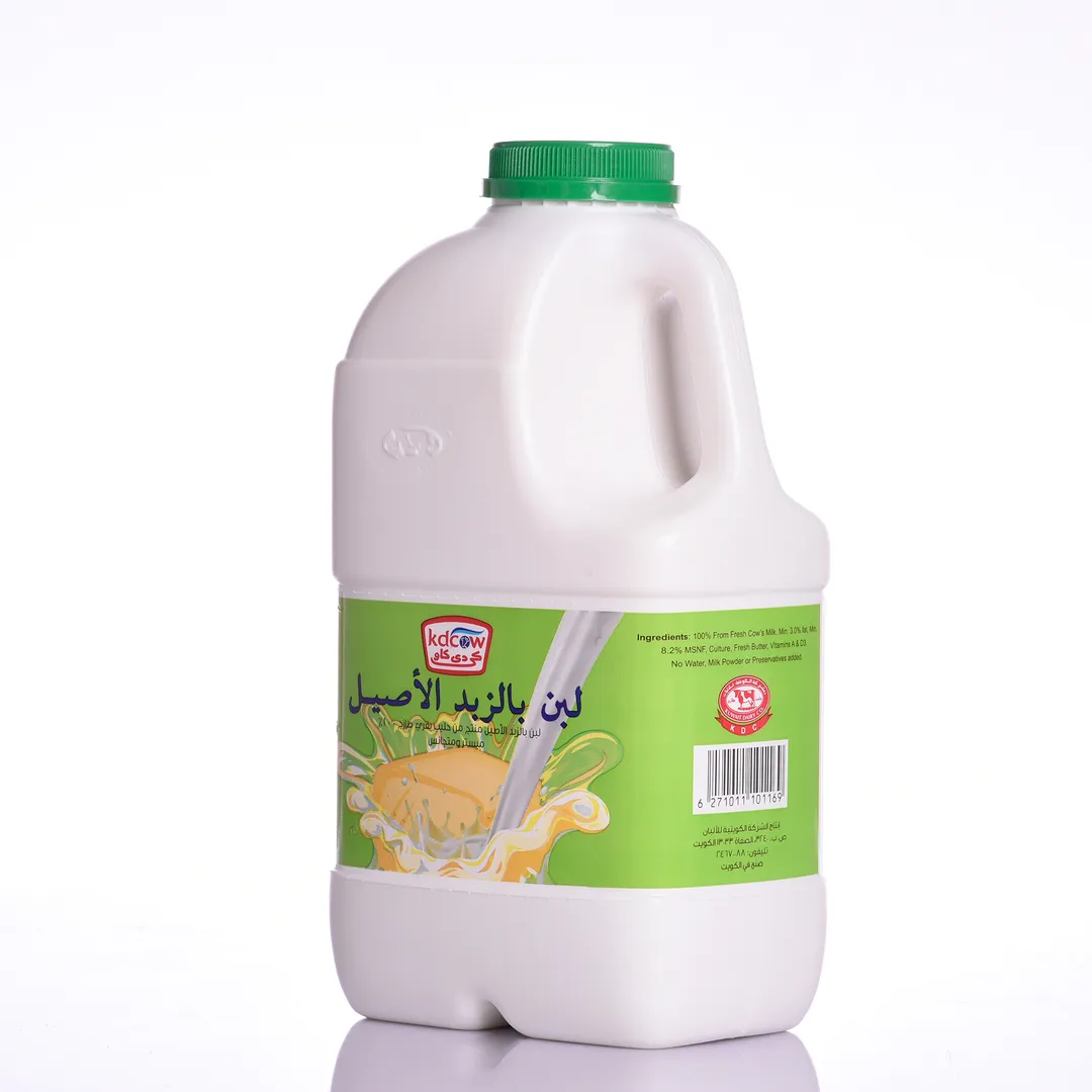 لبن بالزبدة 2 لتر