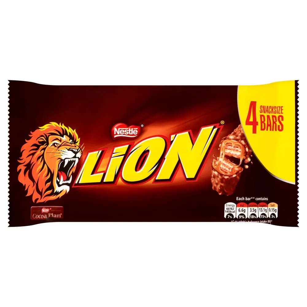 Nestle Lion Bar 4 Pieces