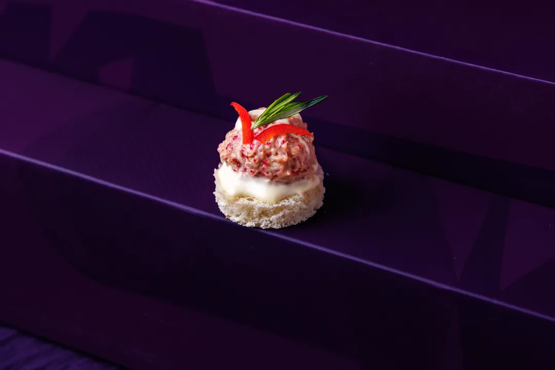 Chicken Barbeque Canape