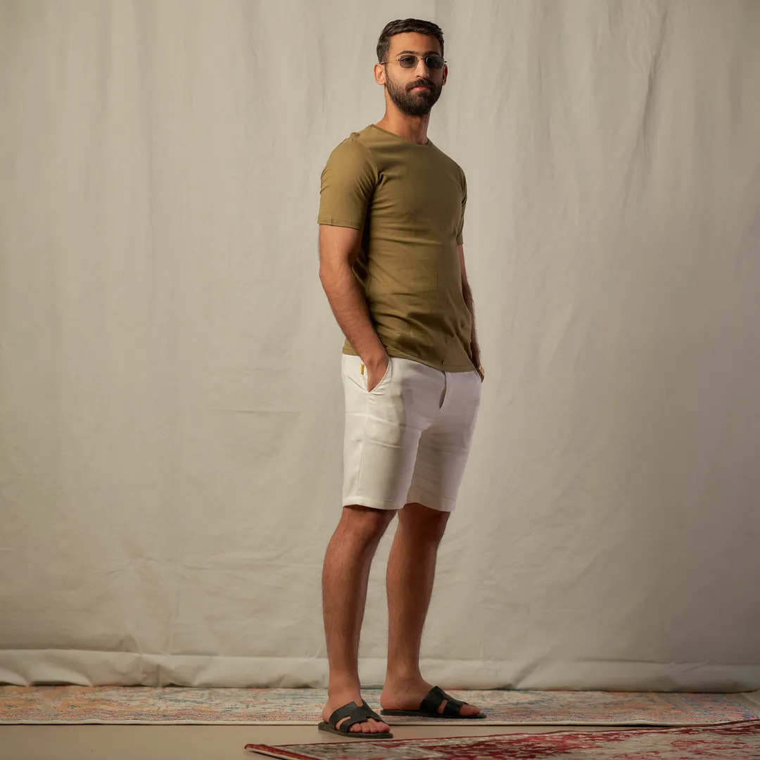 PLAIN T-SHIRT KHAKI