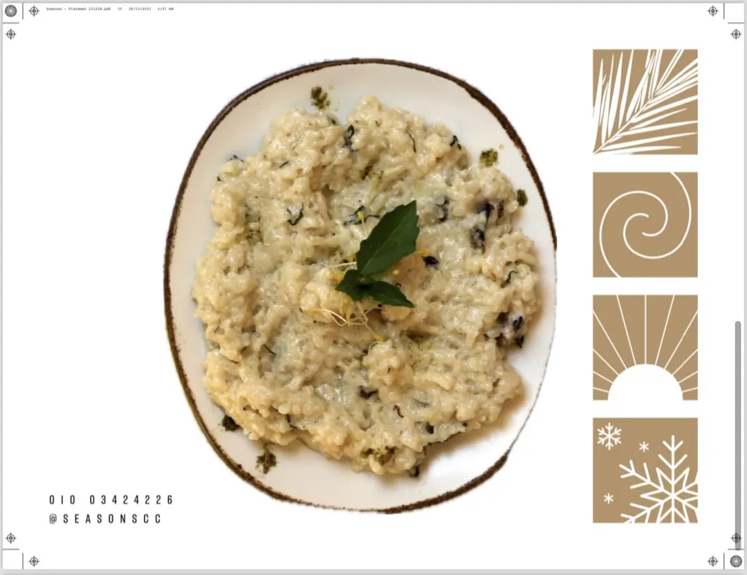 MUSHROOM RISOTTO