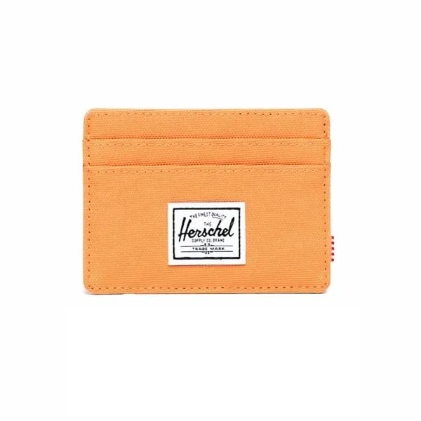 Herschel Supply Co. Unisex Poly Card Holder Wallet - Orange