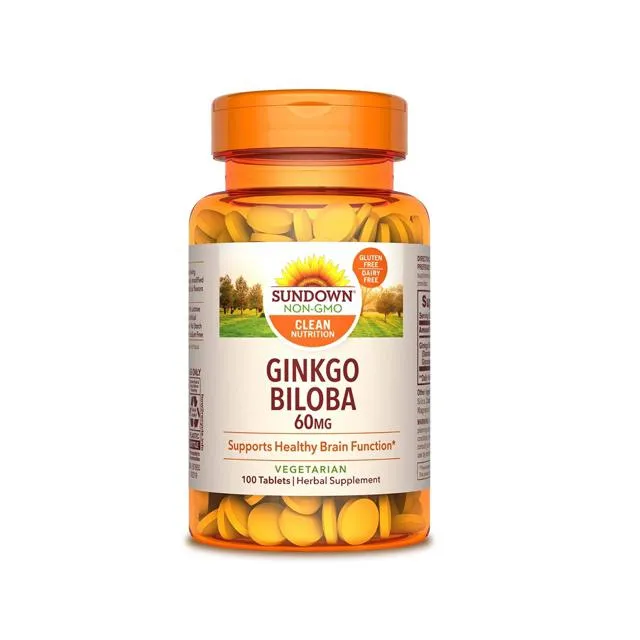 Sundown Ginkgo Biloba 60Mg 100 Tab
