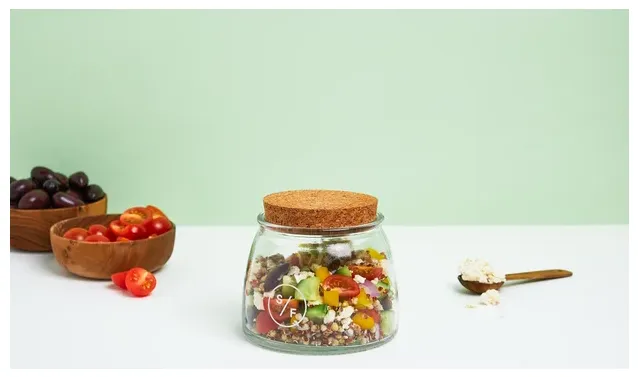 Buckwheat Greek Salad (Mini Jar) (GF) (V)
