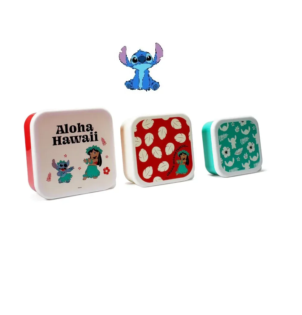 Lilo & Stitch 3 Snack Boxes