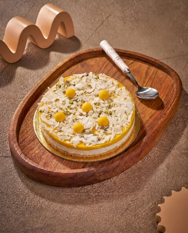 Tropical Mango Gelato Tart