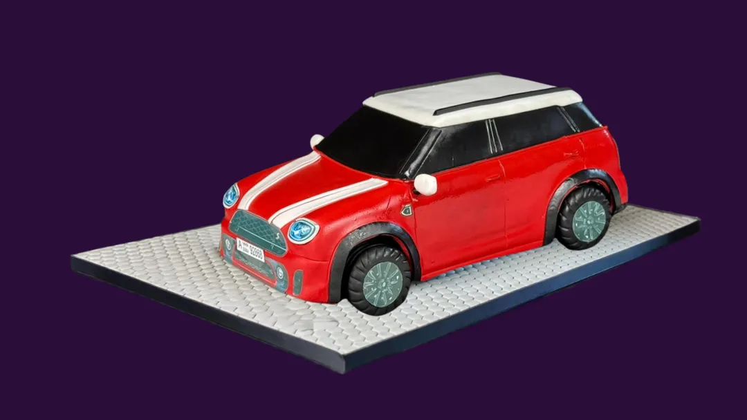 Mini Cooper Cake