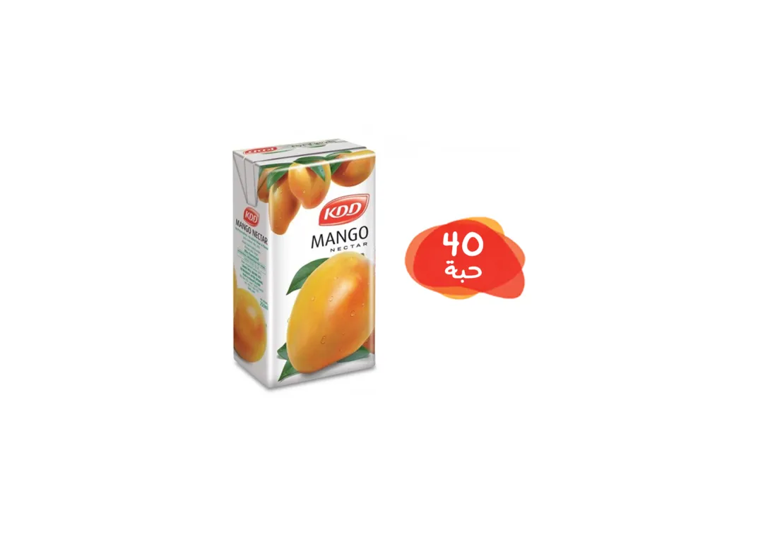 KDD Mango Nectar 125ml x 40 Pieces